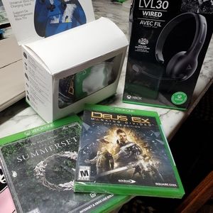 Xbox 1 games and accessories